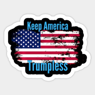 Keep America Trumpless ny -Trump Sticker